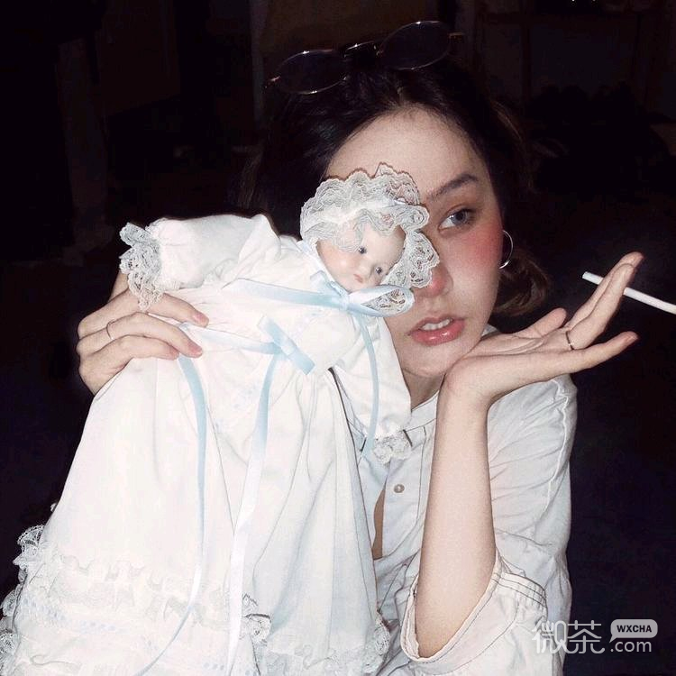 微信阳光文艺性感女头