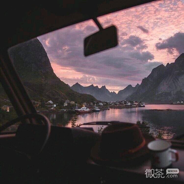 微信清新简约静物朋友圈配图