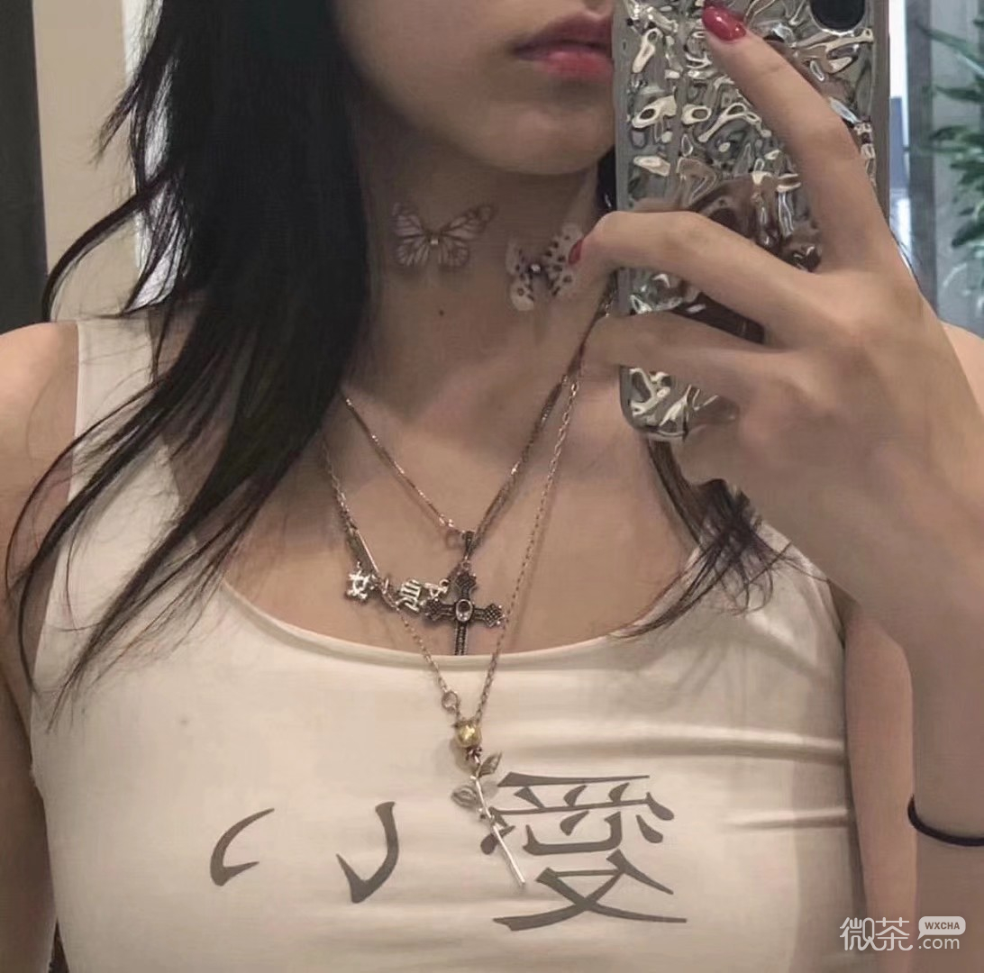 清新时尚好看微信女头