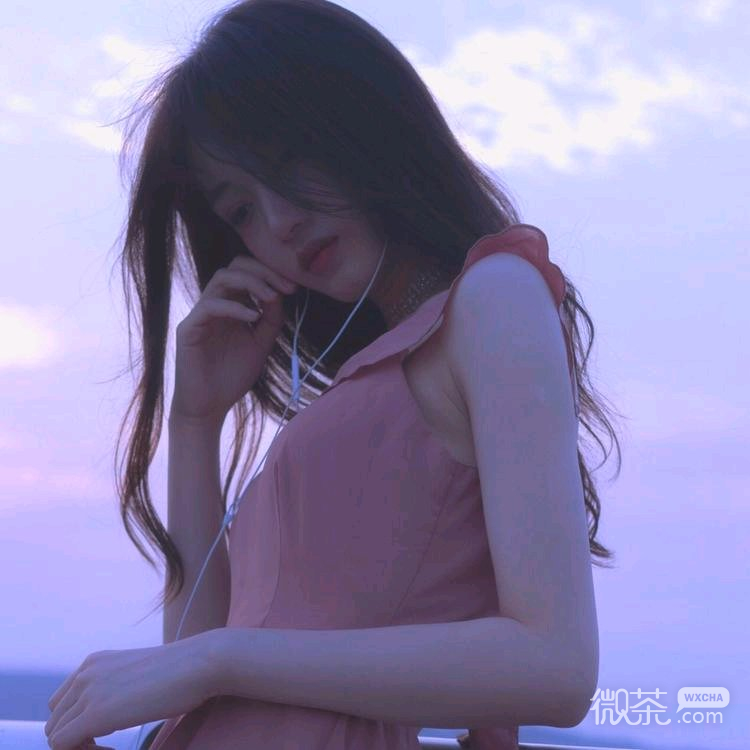 微信阳光文艺性感女头
