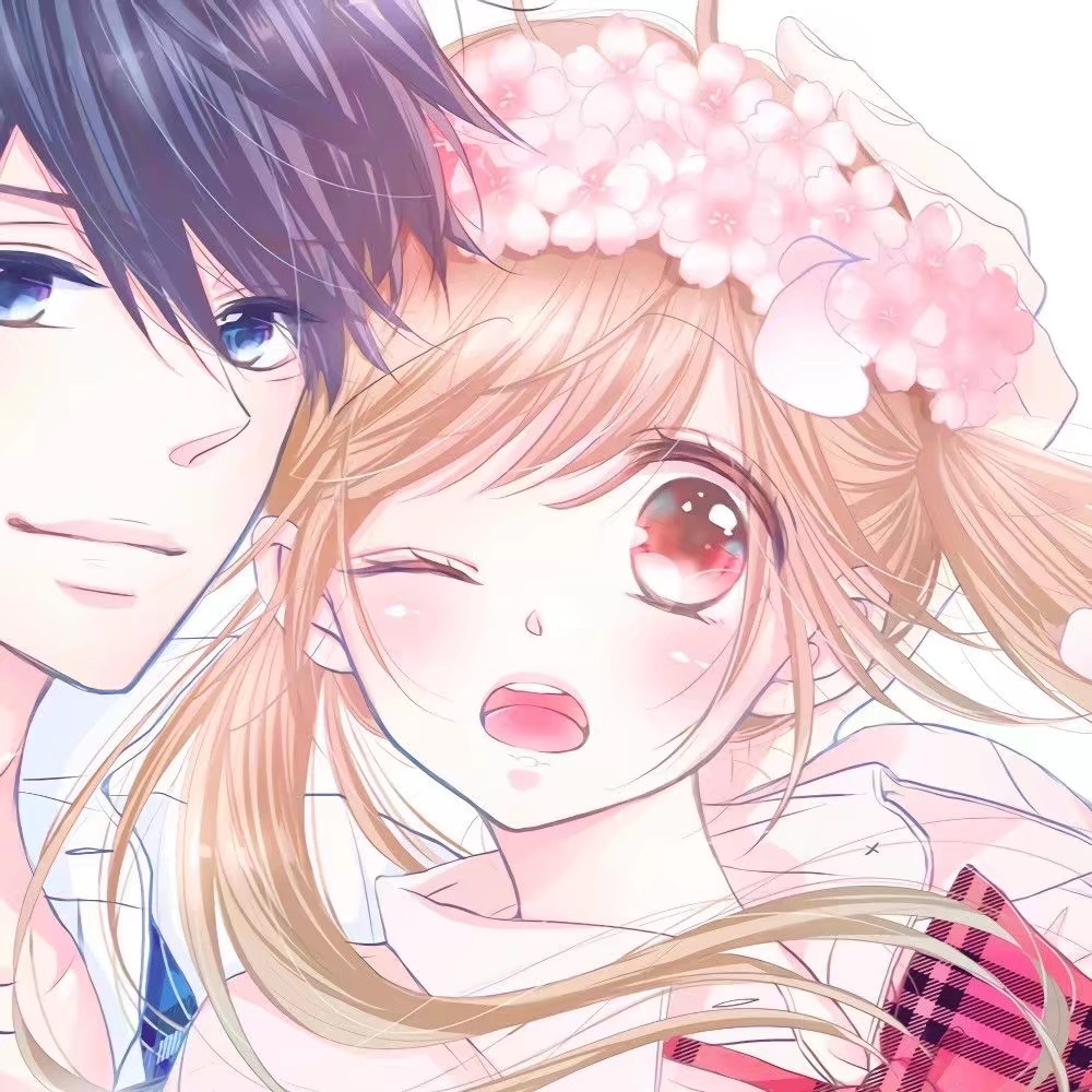 微信高清甜蜜好看二次元情侣头像