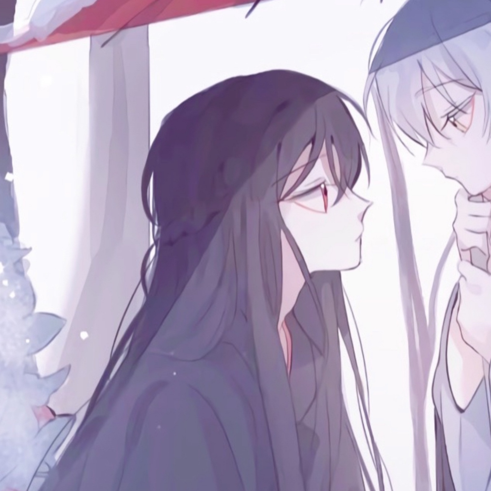 微信高清甜蜜好看二次元情侣头像