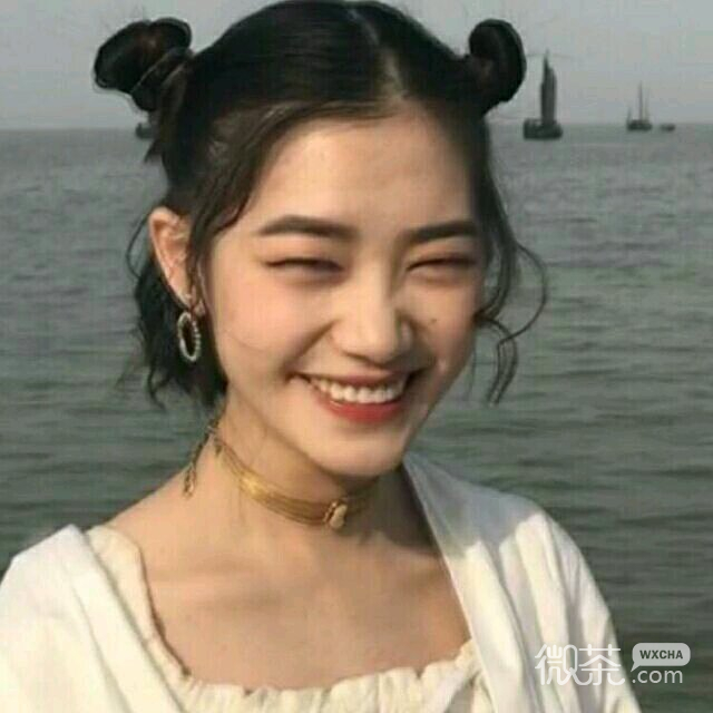微信小清新气质迷人女头
