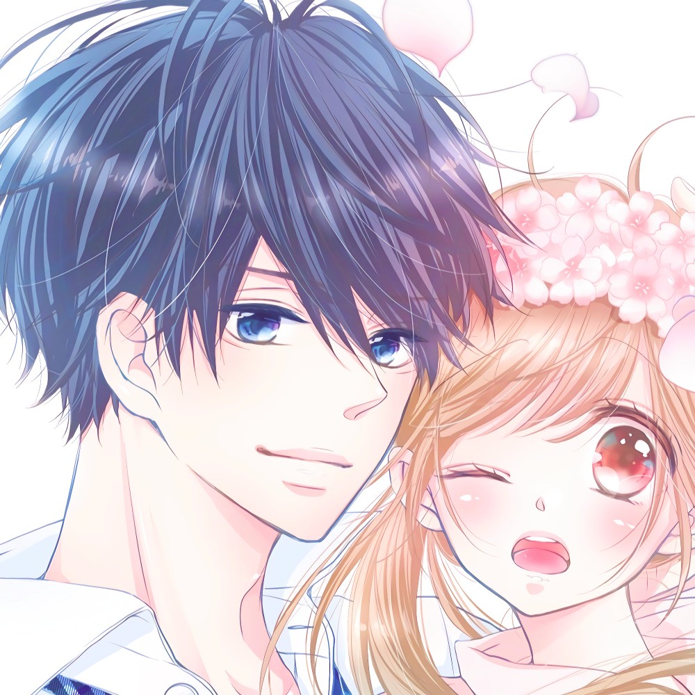 微信高清甜蜜好看二次元情侣头像