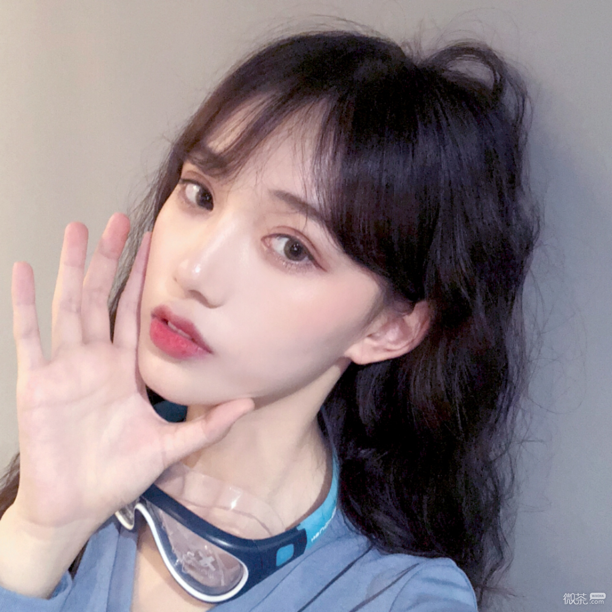 微信清新非主流性感迷人女头