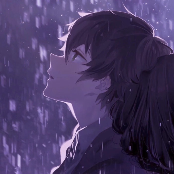 微信高清甜蜜好看二次元情侣头像