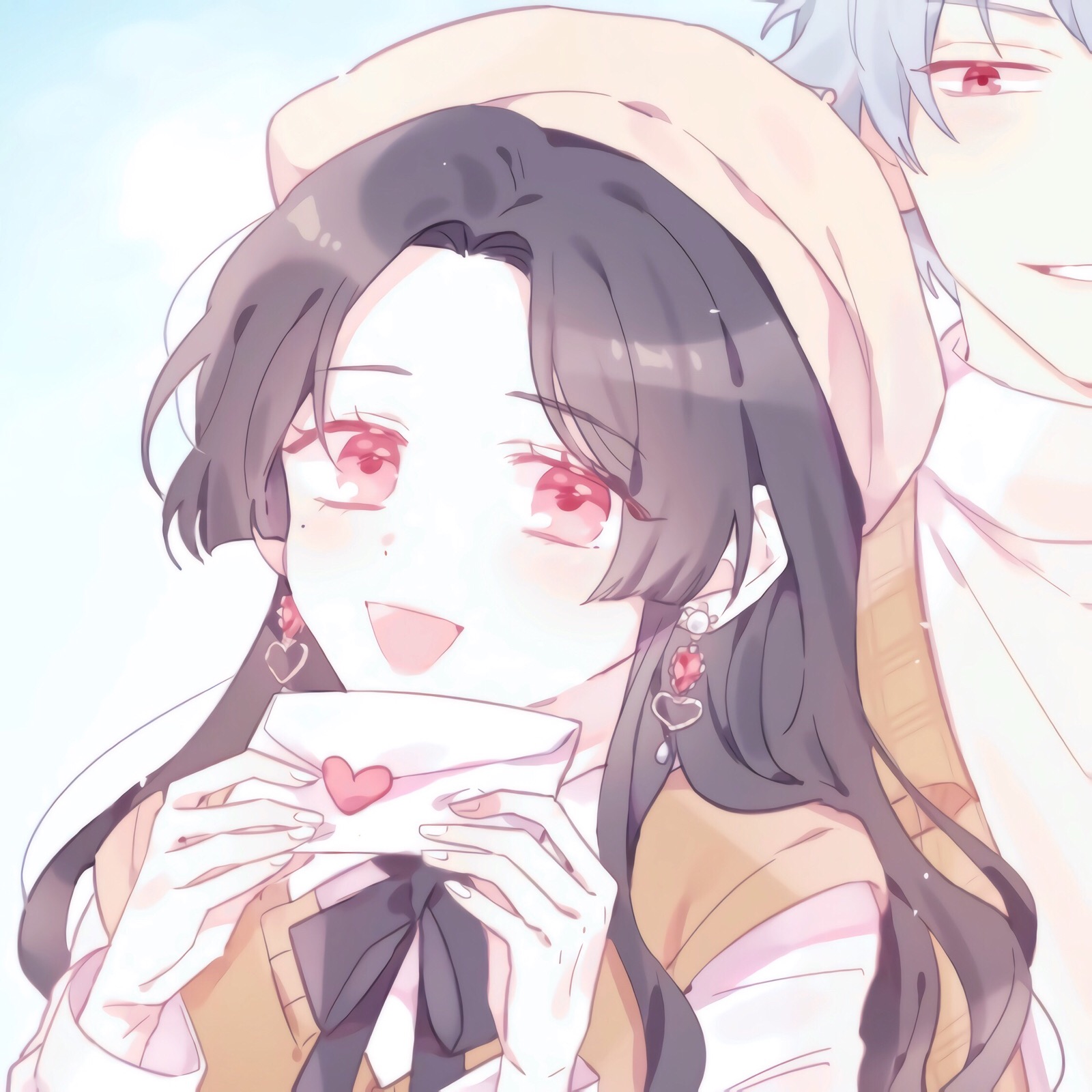 微信高清甜蜜好看二次元情侣头像