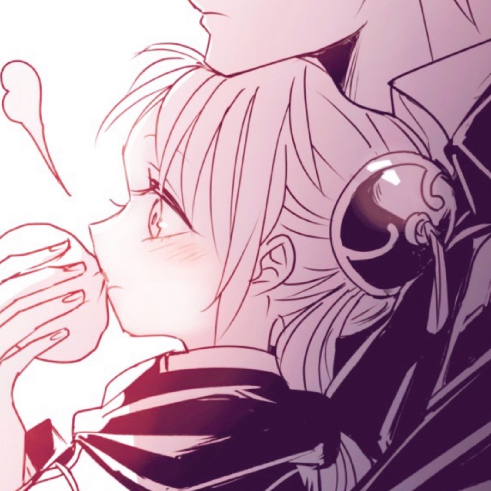 微信高清甜蜜好看二次元情侣头像