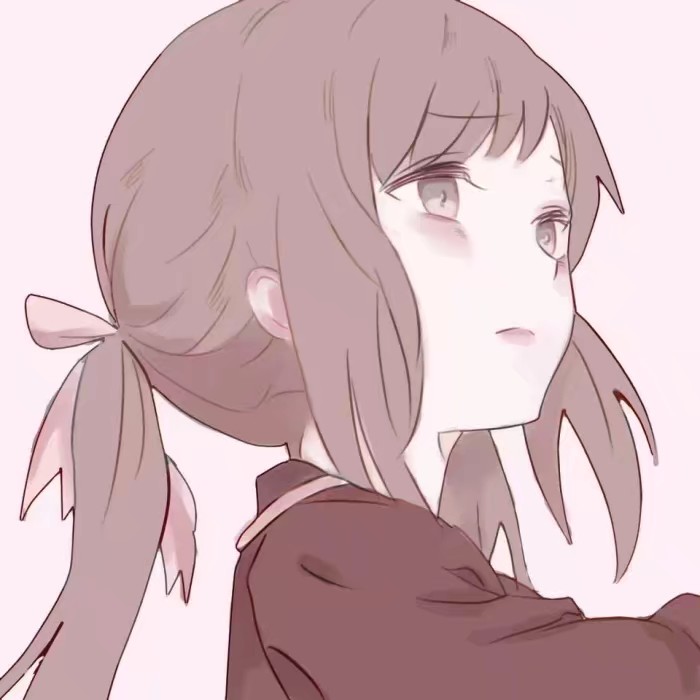 微信高清甜蜜好看二次元情侣头像