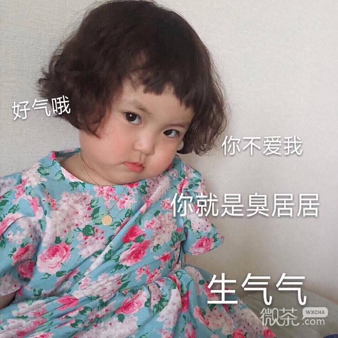 甜腻可人的微信情侣吵架表情包下载