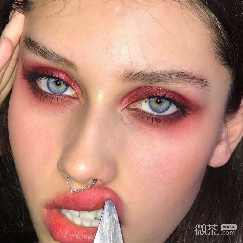微信非主流重口味欧美女头
