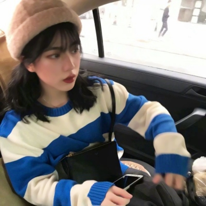 微信个性高冷原宿风的女生头像套图下载