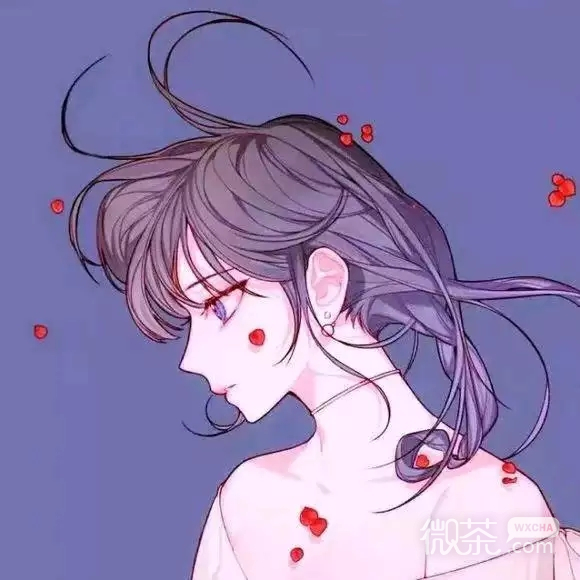 甜蜜温馨动漫情侣头像