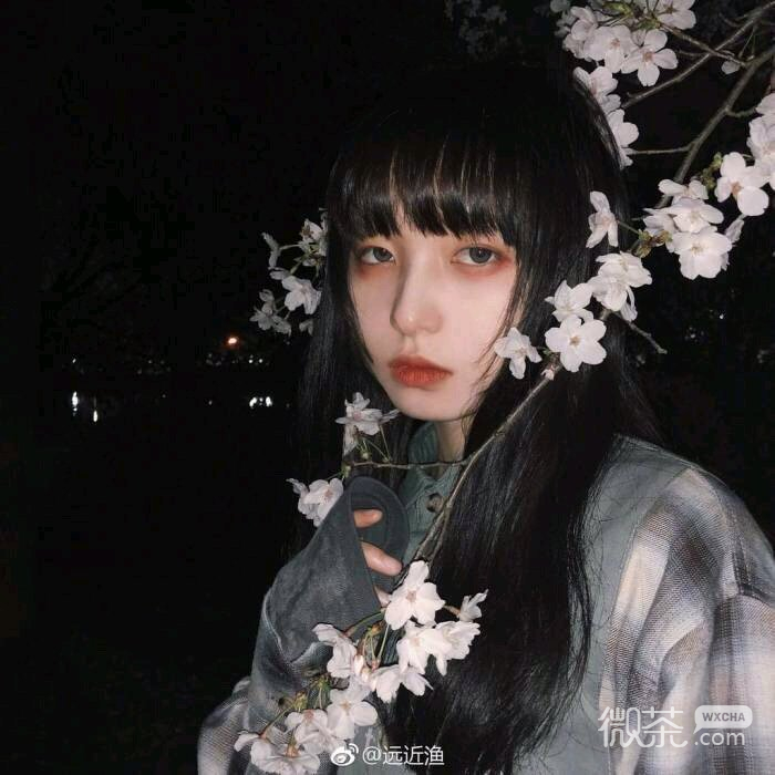 微信文艺清新佛系女头