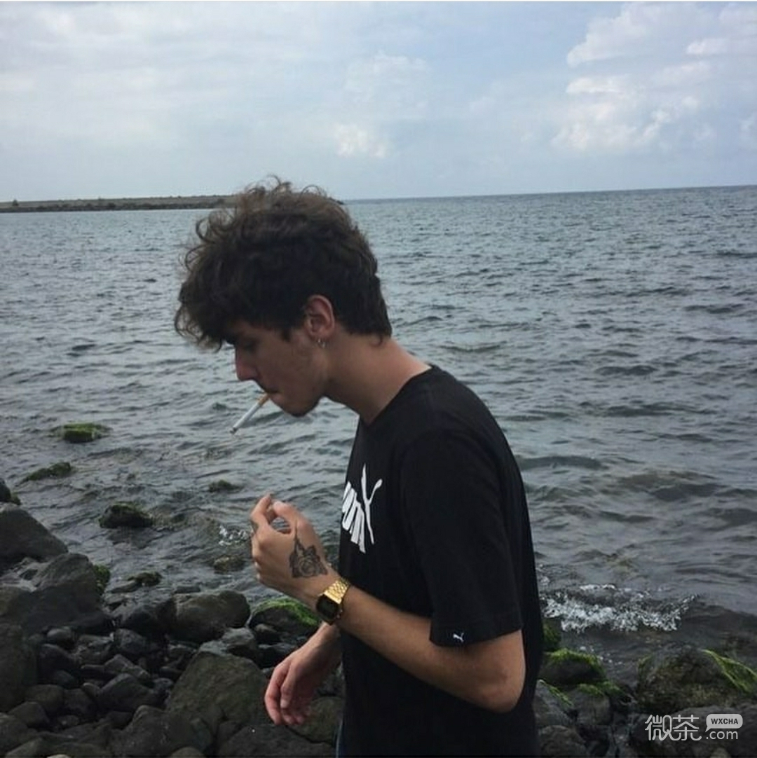 微信性感阳光个性男头