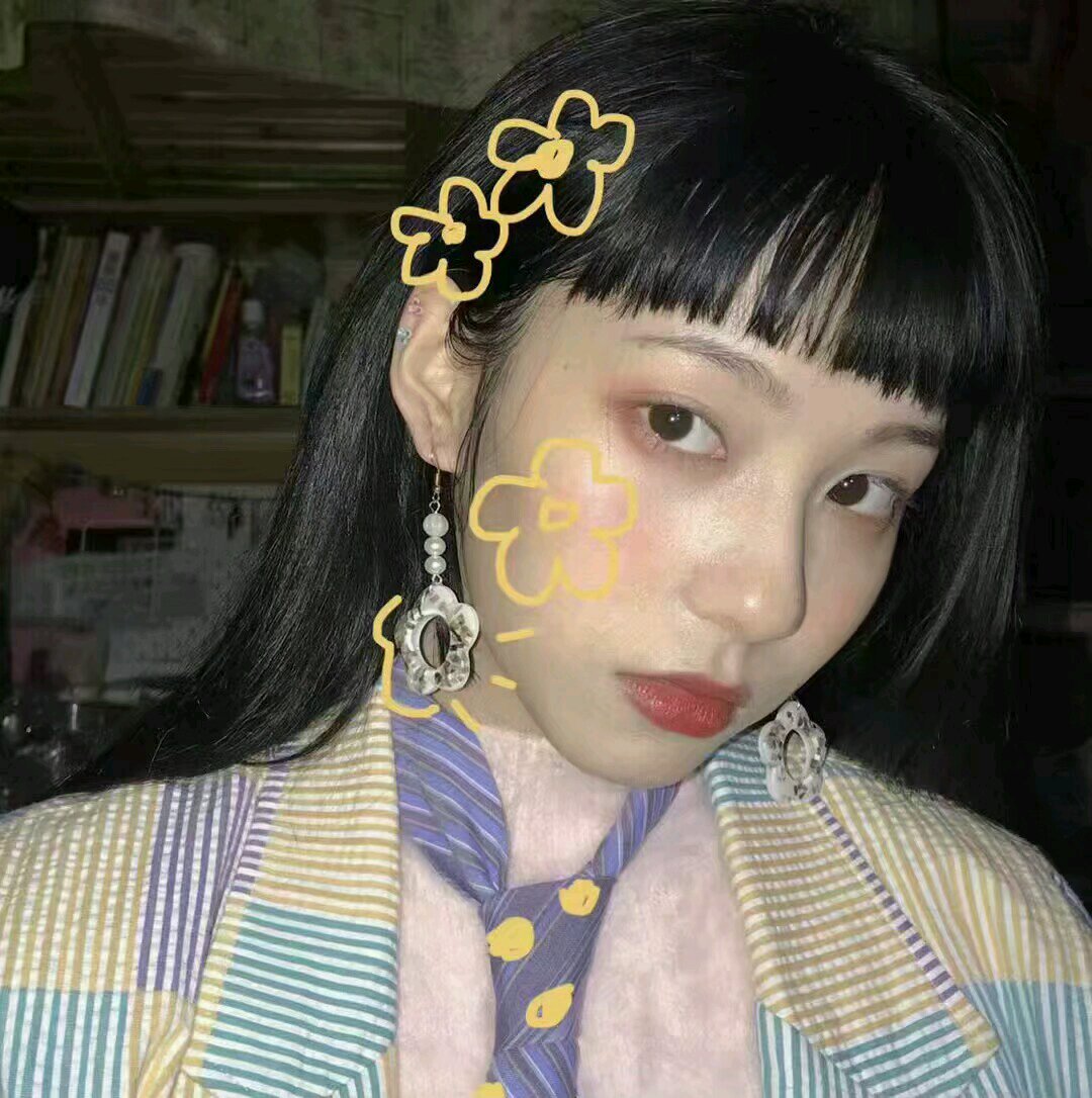 微信非主流重口味女头