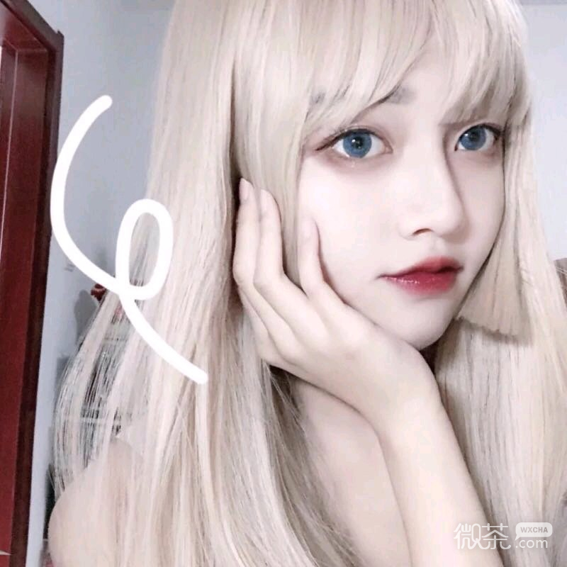 微信文艺清新佛系女头