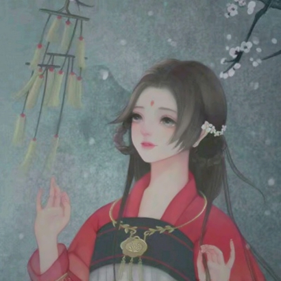 唯美好看小清新的微信古风美女头像下载