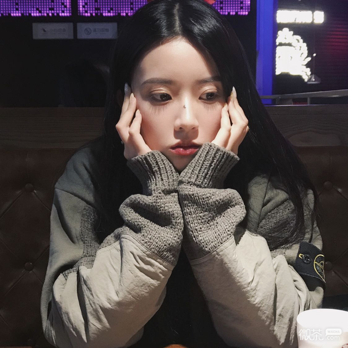 性感清新阳光微信女头