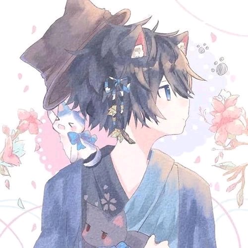 可爱简约动漫爱情情头