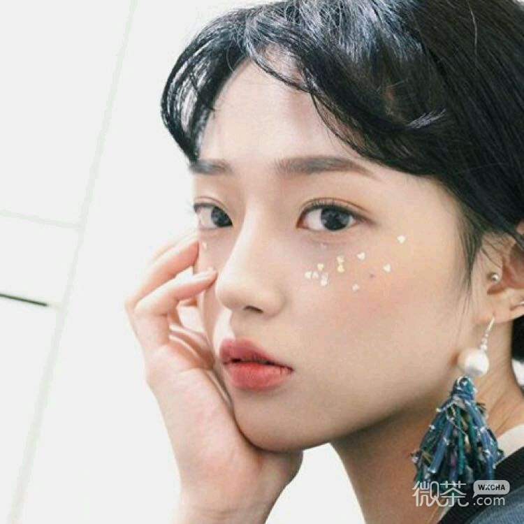 小清新可爱迷人微信女头