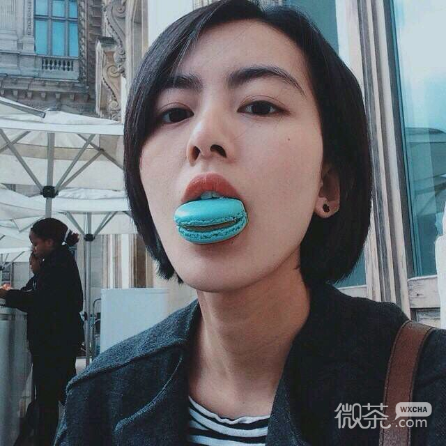 简洁气质微信女头
