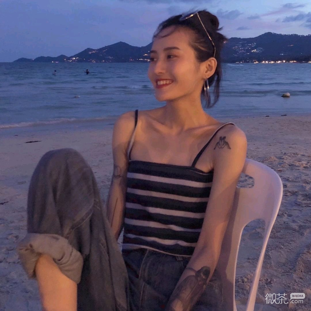 可爱小清新的微信元气少女头像套图下载
