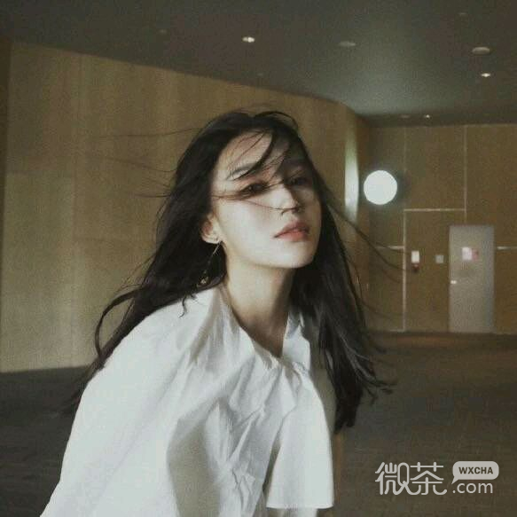 清新阳光微信女头