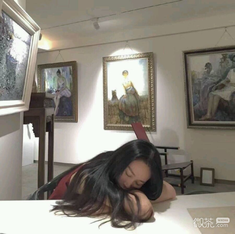 小清新可爱迷人微信女头
