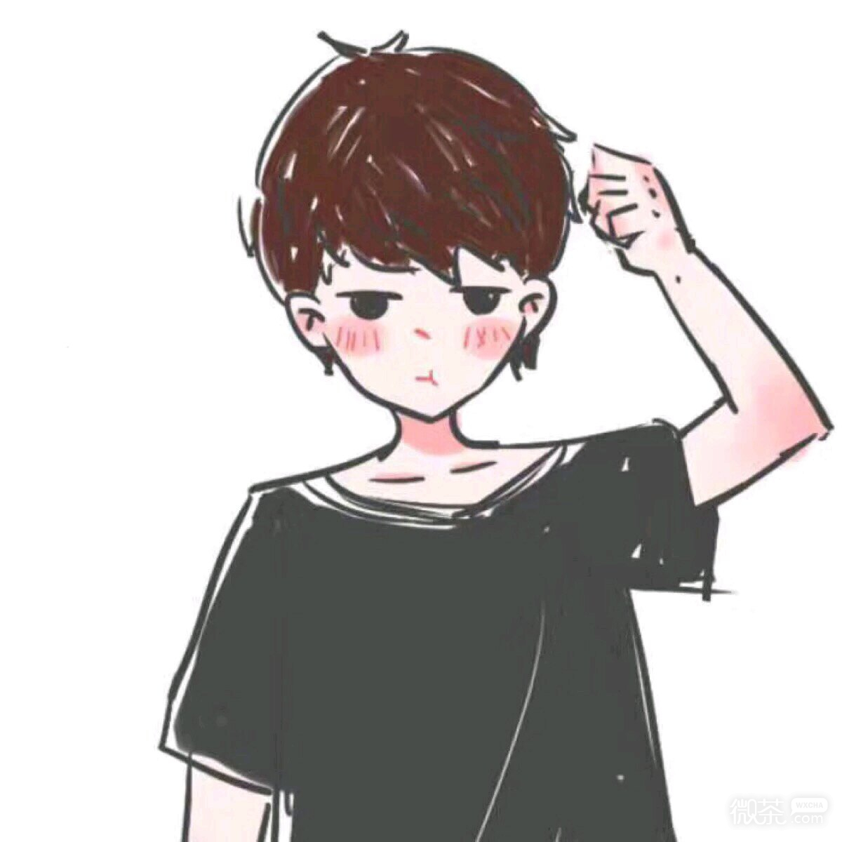 微信可爱动漫二次元情头