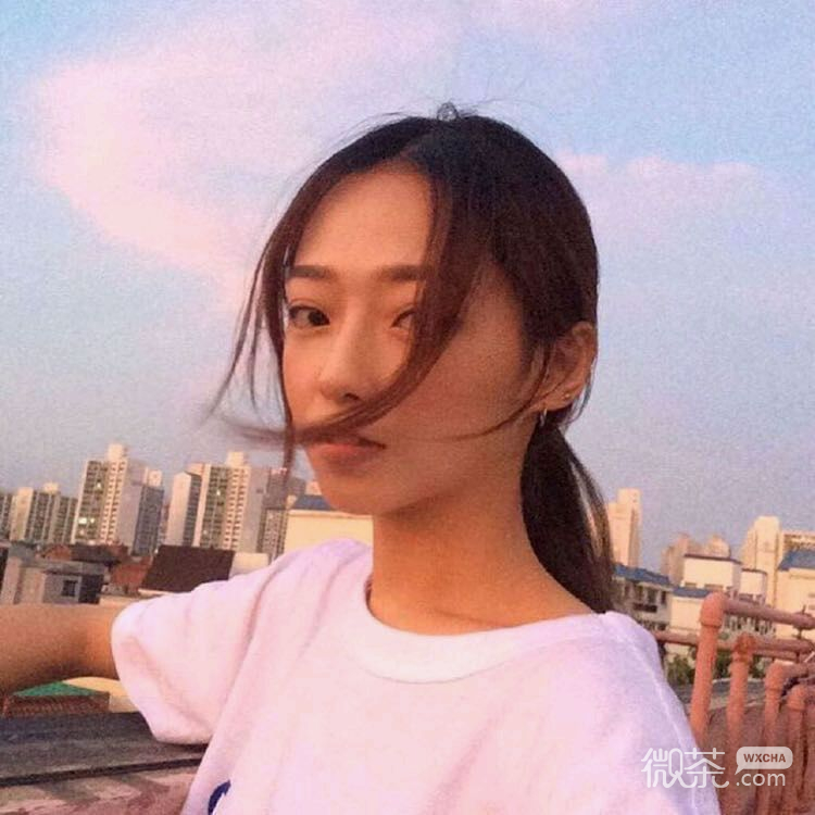 小清新可爱迷人微信女头