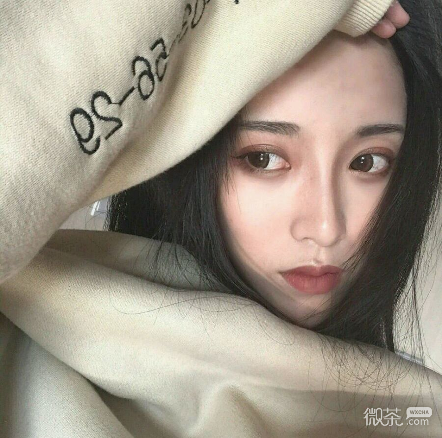 简洁气质微信女头