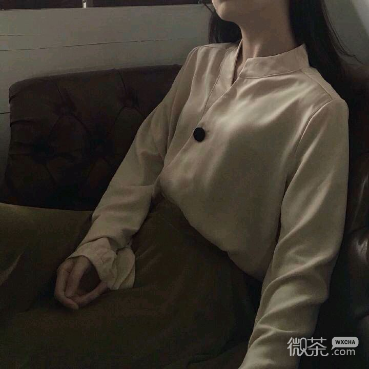 简洁气质微信女头