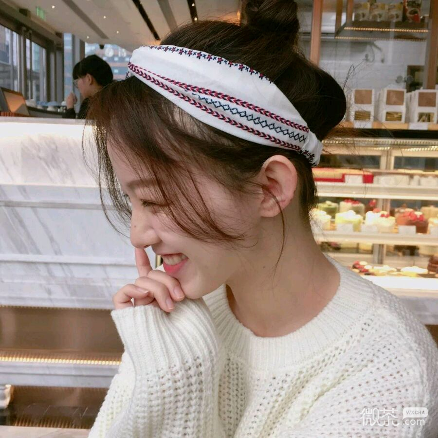 微信迷人高颜值时尚女头