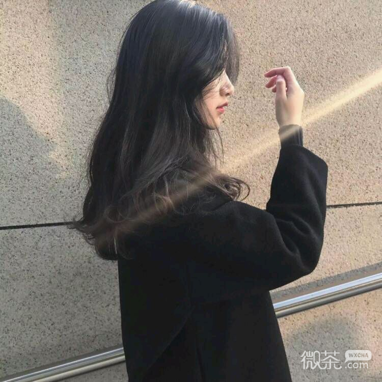 简洁气质微信女头