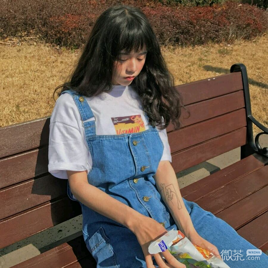 微信迷人高颜值时尚女头