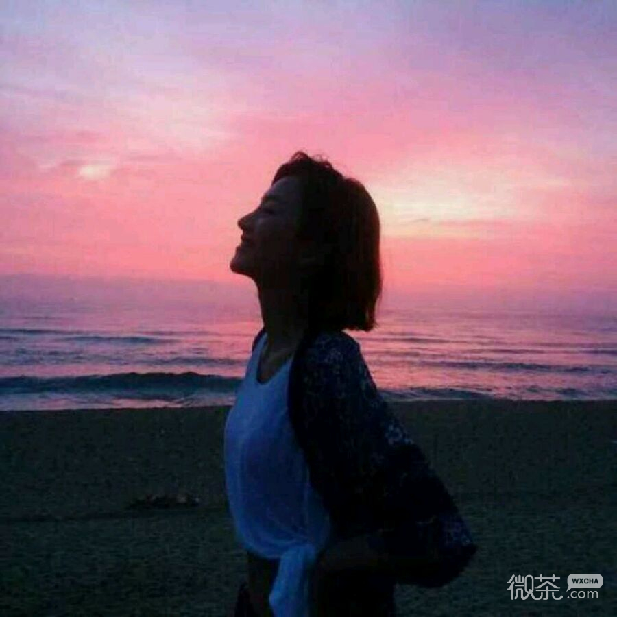 小清新可爱迷人微信女头