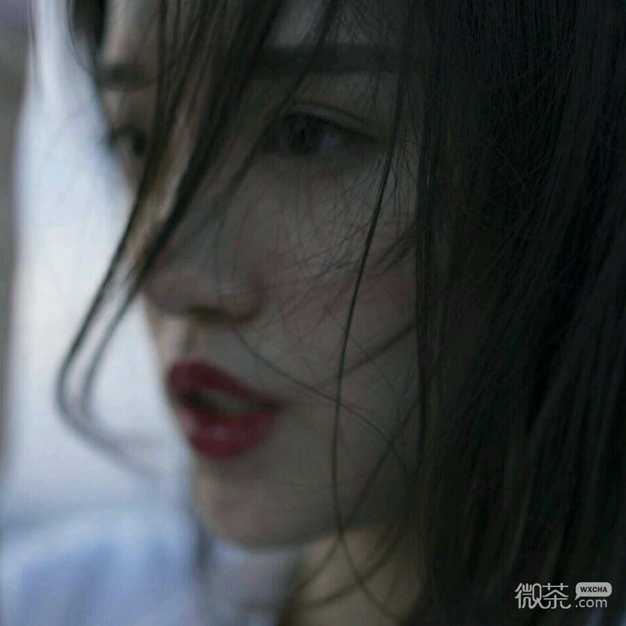 简洁气质微信女头