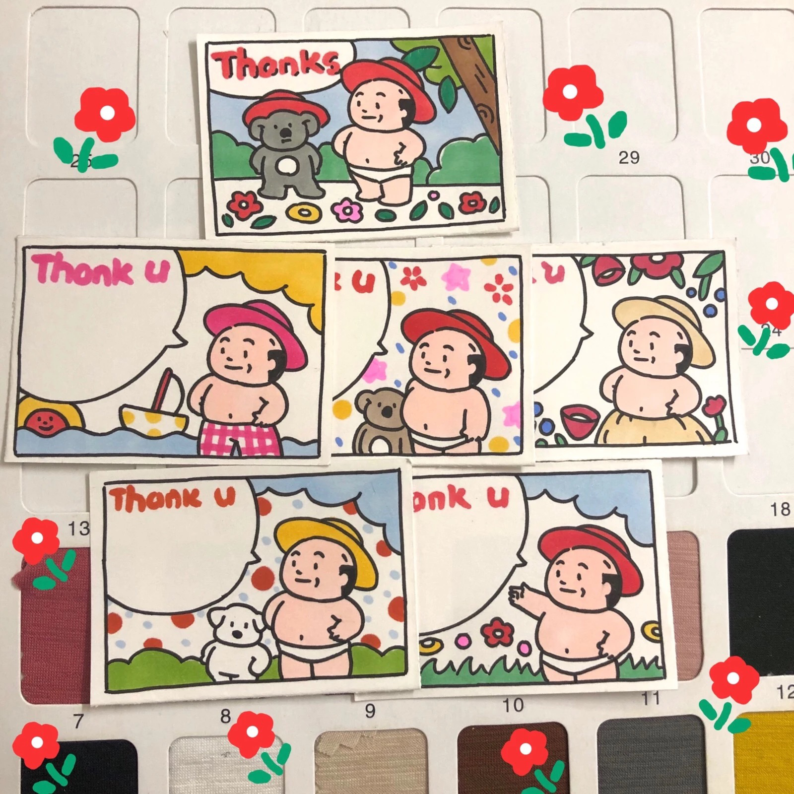 微信清新可爱朋友圈配图