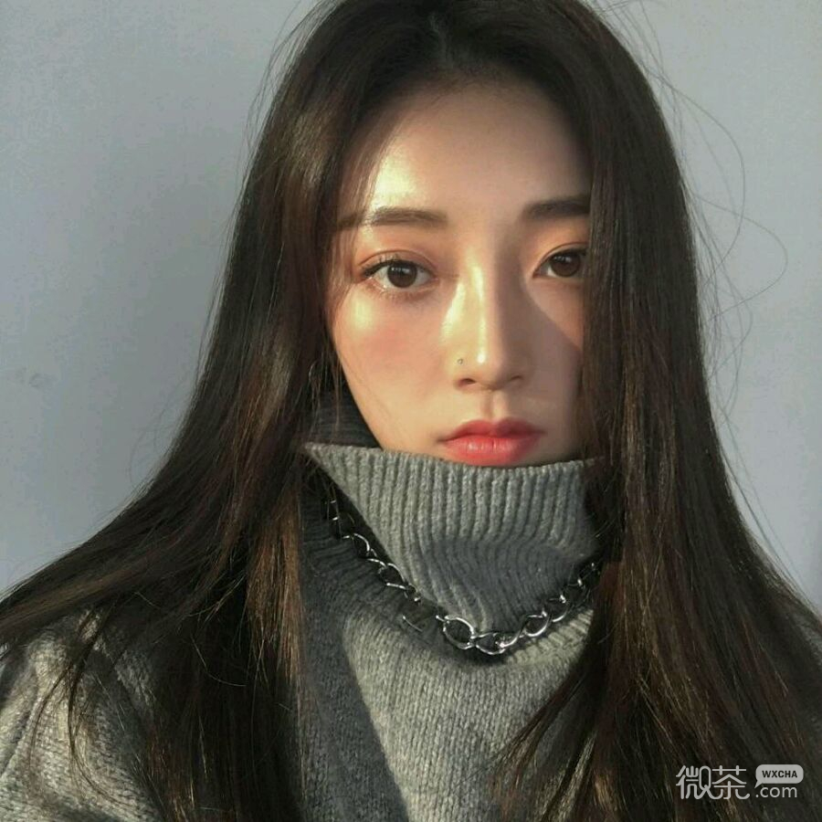 清新阳光微信女头