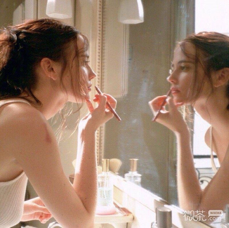 微信清新阳光森系欧美女头