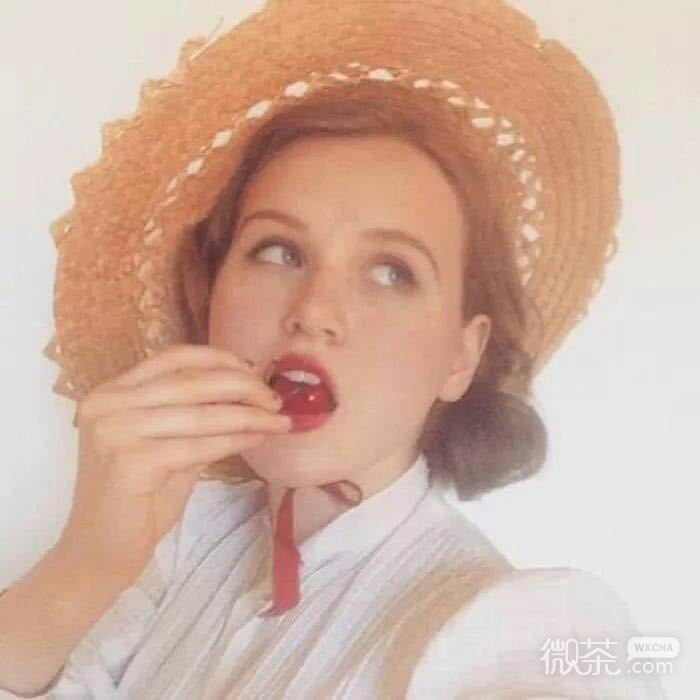 微信清新阳光森系欧美女头