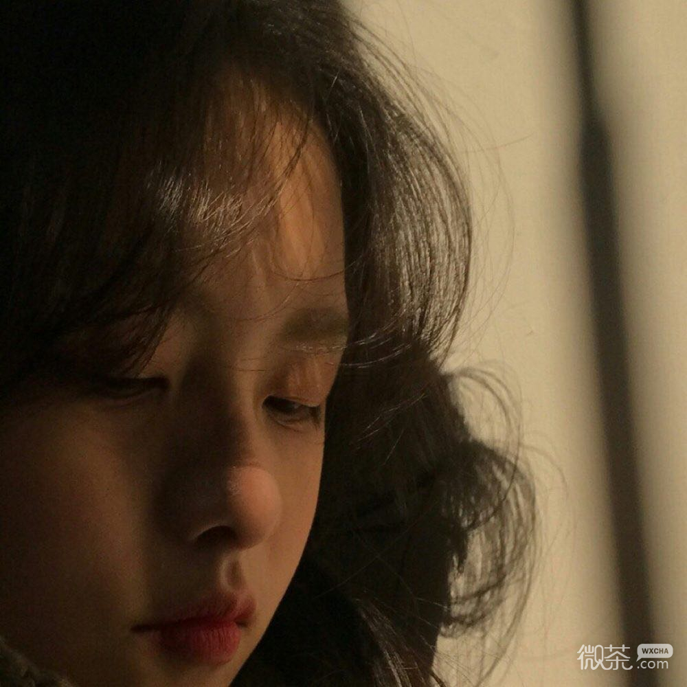 微信清新阳光森系欧美女头
