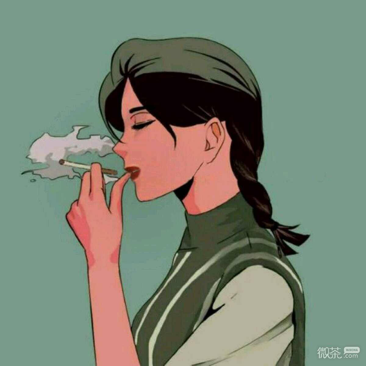 微信清新甜蜜二次元情头