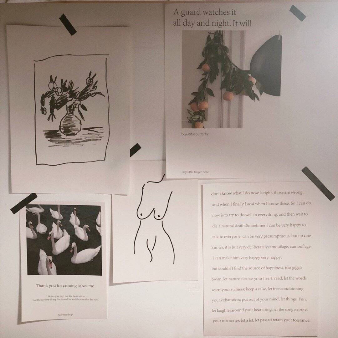 简洁少女心微信朋友圈配图