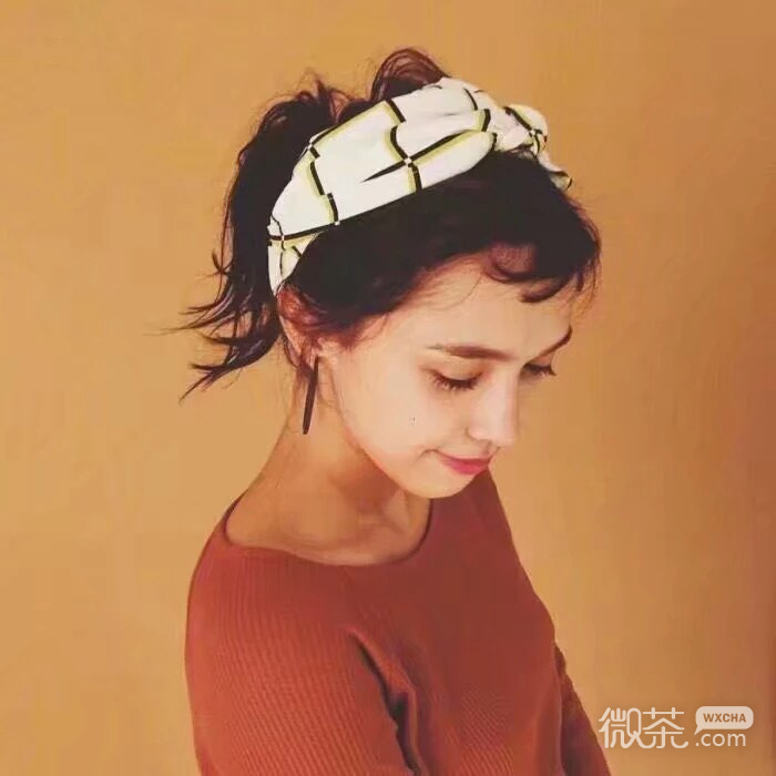 微信清新阳光可爱女头