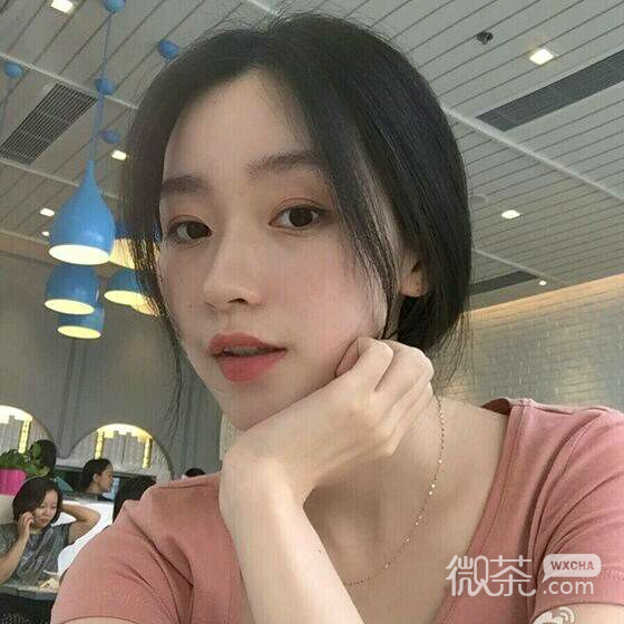 微信清新阳光可爱女头