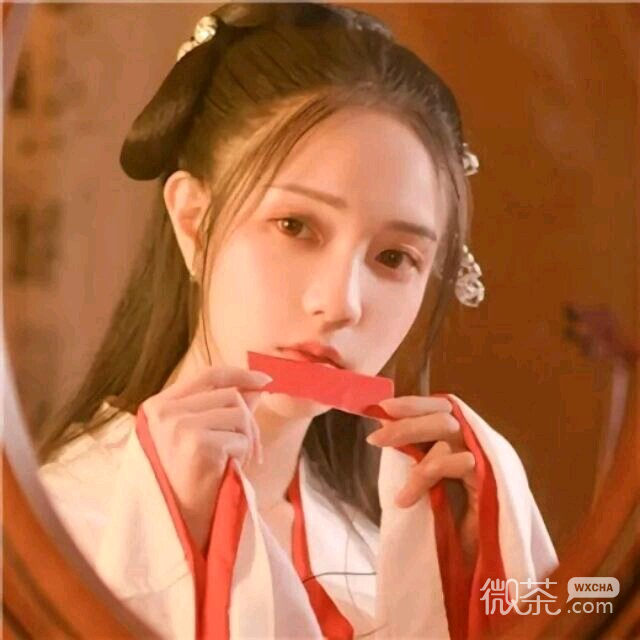 微信清新高颜值时尚迷人女头