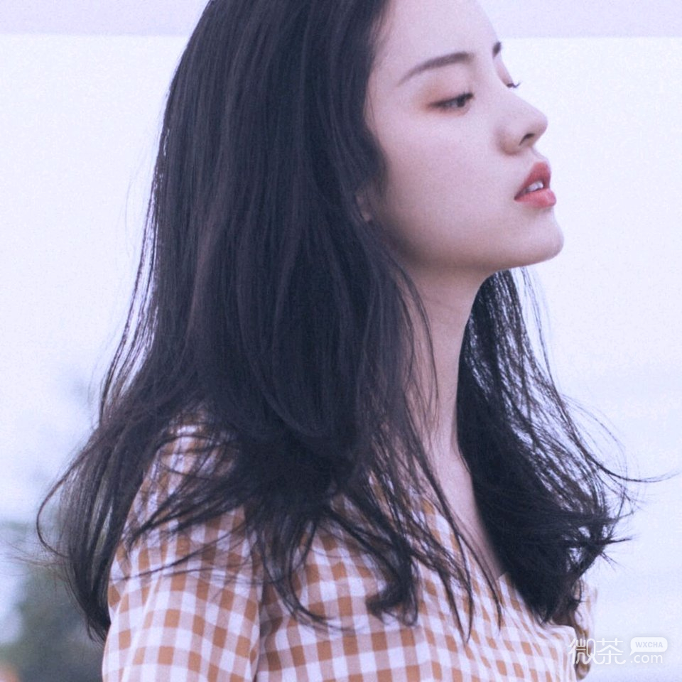 微信清新高颜值时尚迷人女头