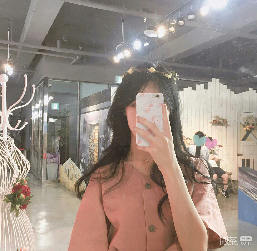 微信清新唯美时尚女头